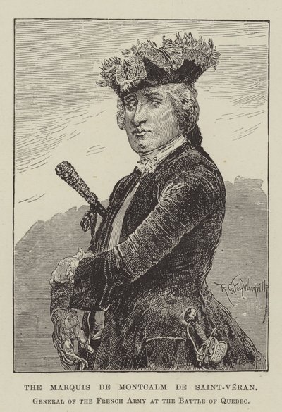 Il marchese de Montcalm de Saint-Veran, generale dell